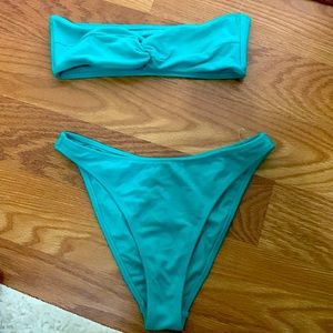 Pacsun strapless bikini